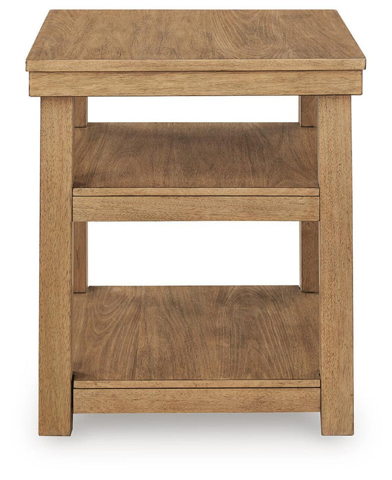 Wittenmyer - Rectangular End Table - Natural / Black – End Tables by Signature Design by Ashley® at Furniture Wholesale Plus , Nashville furniture store