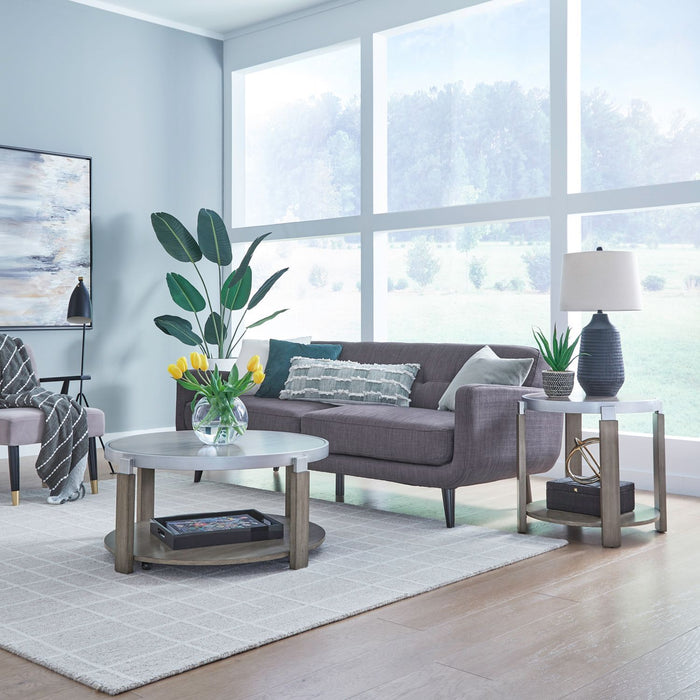 Sutton - 3 Piece Set - Bleached Sand – Table Sets by Liberty Furniture at Furniture Wholesale Plus , Nashville furniture store