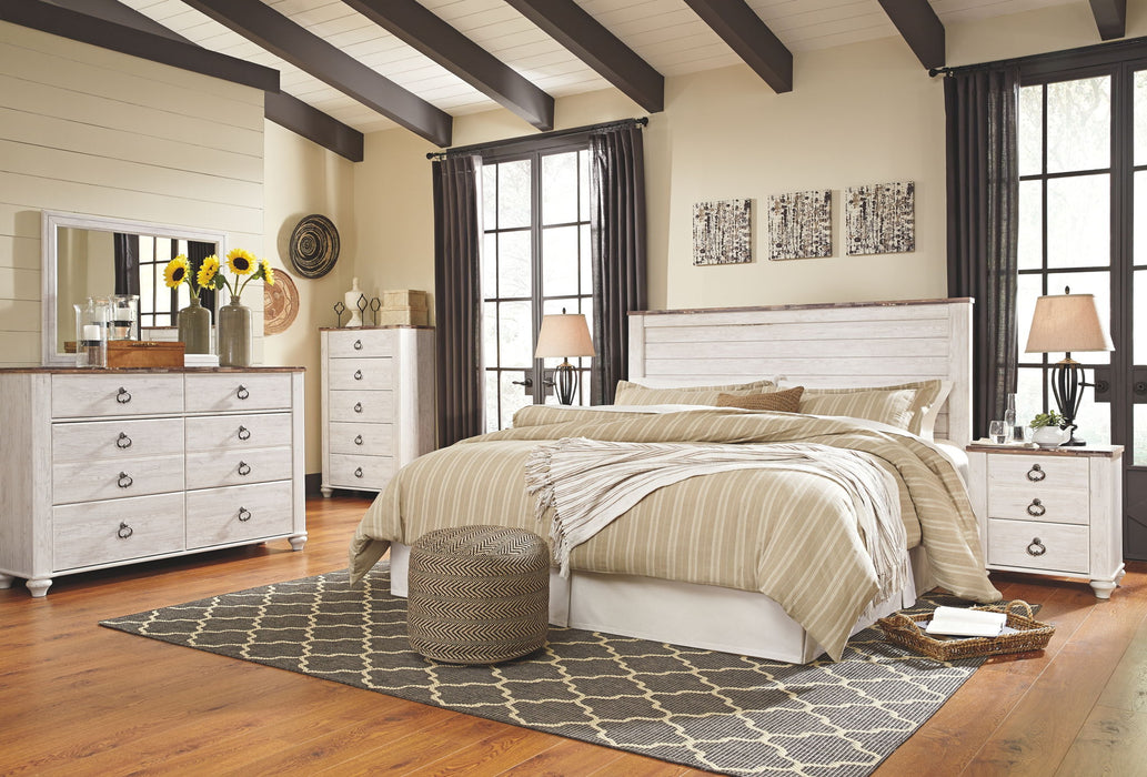 Willowton - Bedroom Set – 4 Piece Bedroom Sets by Signature Design by Ashley® at Furniture Wholesale Plus , Nashville furniture store