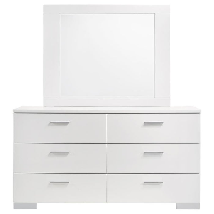 Felicity - 6-Drawer Dresser – Dressers by CoasterEssence at Furniture Wholesale Plus , Nashville furniture store