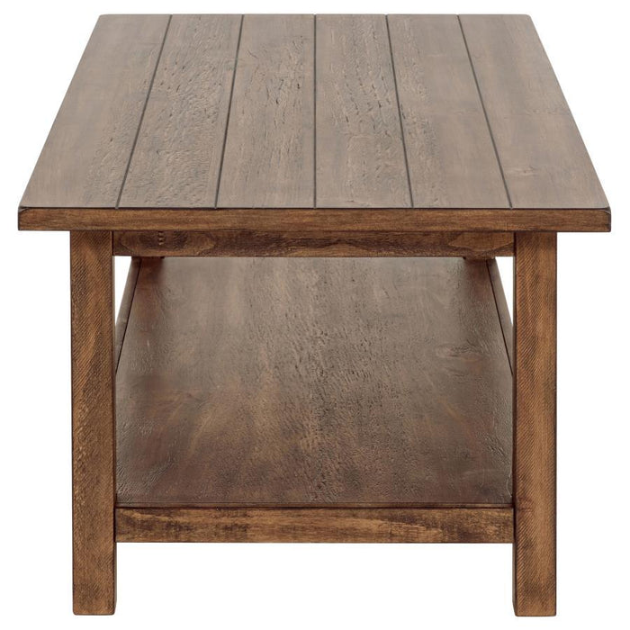 Payne - Wood Coffee Table with Shelf – Coffee Tables by Coaster Fine Furniture at Furniture Wholesale Plus , Nashville furniture store
