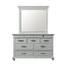 Slater - 9-Drawer Dresser With Mirror – Dresser & Mirror by Elements International at Furniture Wholesale Plus , Nashville furniture store