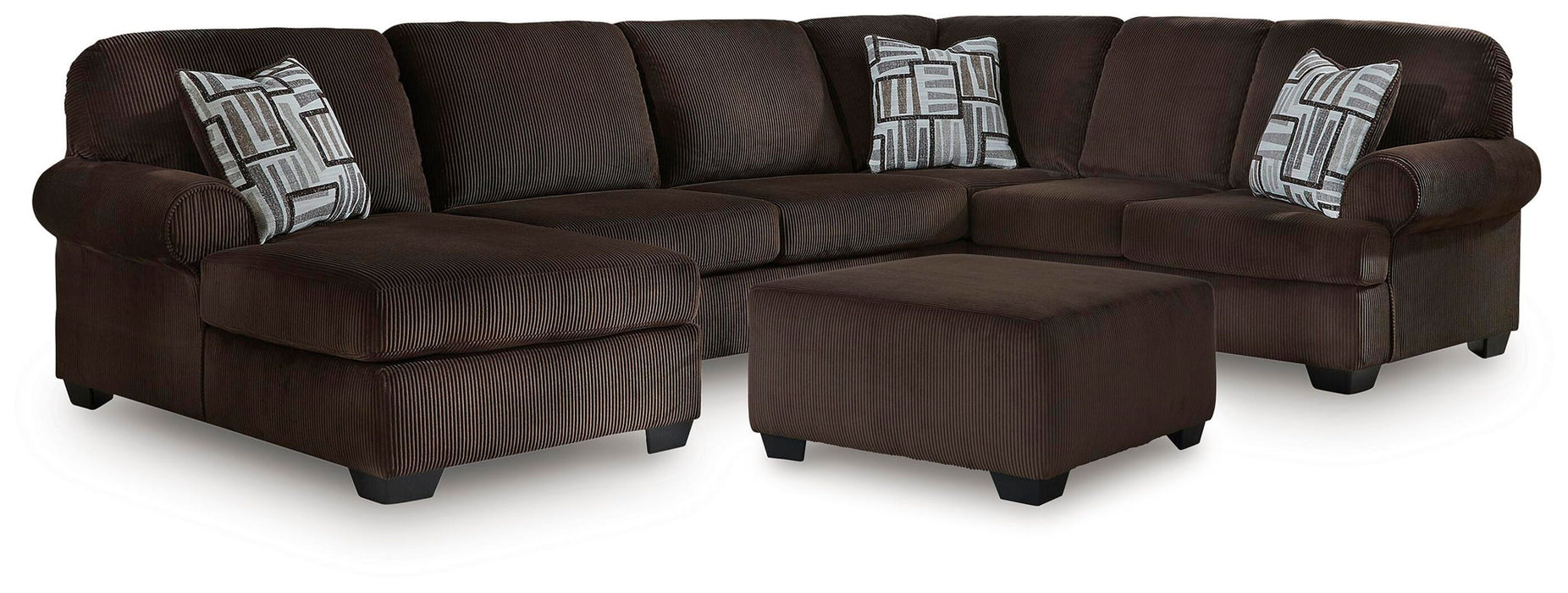 Kimlee - Sectional And Ottoman Set – 2 Piece Living Room Sets by Signature Design by Ashley® at Furniture Wholesale Plus , Nashville furniture store