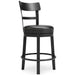 Valebeck - Full Back Swivel Stool - Premium Counter Height (24"-27") from Signature Design by Ashley® - Just $208! Shop now at Furniture Wholesale Plus  We are the best furniture store in Nashville, Hendersonville, Goodlettsville, Madison, Antioch, Mount Juliet, Lebanon, Gallatin, Springfield, Murfreesboro, Franklin, Brentwood