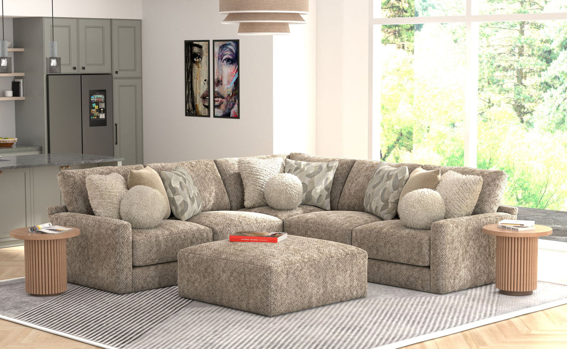 Turner - Sectional – Stationary Sectionals by Jackson at Furniture Wholesale Plus , Nashville furniture store