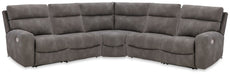 Next-Gen Durapella - Reclining Sectional – Reclining Sectionals by Signature Design by Ashley® at Furniture Wholesale Plus , Nashville furniture store