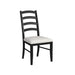 Tulane - 6 Piece Dining Set With Table, 4 Chairs, And Bench - Oak And Black – 6 Piece Dining Room Sets by Elements International at Furniture Wholesale Plus , Nashville furniture store