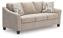 Willarae - 2 Pc. - Sofa, Loveseat - Taupe – Stationary Sofas & Loveseats by Benchcraft® at Furniture Wholesale Plus , Nashville furniture store