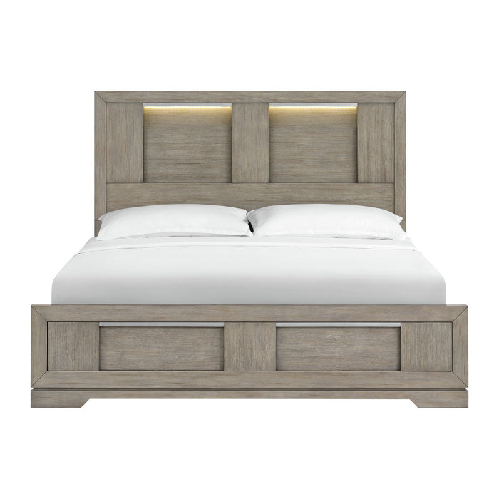 Kelis - Panel Bed With LED – Panel Beds by Elements International at Furniture Wholesale Plus , Nashville furniture store