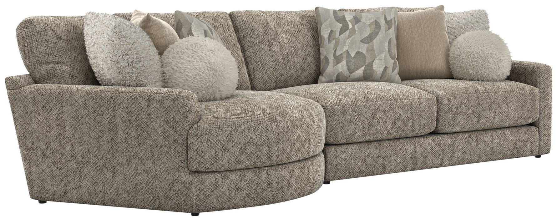Turner - Sectional – Stationary Sectionals by Jackson at Furniture Wholesale Plus , Nashville furniture store