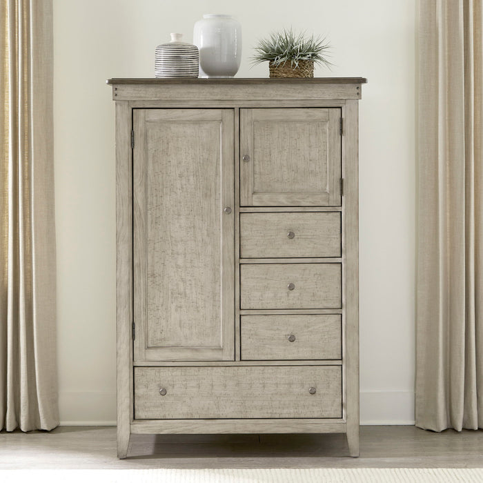 Ivy Hollow - Door Chest - Weathered Linen / Dusty Taupe – Door Chests by Liberty Furniture at Furniture Wholesale Plus , Nashville furniture store