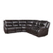 Alexandria - Leather Power Sectional – Reclining Sectionals by Steve Silver Furniture at Furniture Wholesale Plus , Nashville furniture store