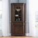 Arden Road - Corner Cabinet - Satin Cherry – Accent Cabinets by Liberty Furniture at Furniture Wholesale Plus , Nashville furniture store