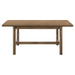 Crestmore - Rectangular Wood Dining Table - Walnut – Dining Tables by Coaster Fine Furniture at Furniture Wholesale Plus , Nashville furniture store