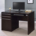 Halston - Office Computer Desk - Premium Computer Desks from CoasterEveryday - Just $369! Shop now at Furniture Wholesale Plus  We are the best furniture store in Nashville, Hendersonville, Goodlettsville, Madison, Antioch, Mount Juliet, Lebanon, Gallatin, Springfield, Murfreesboro, Franklin, Brentwood