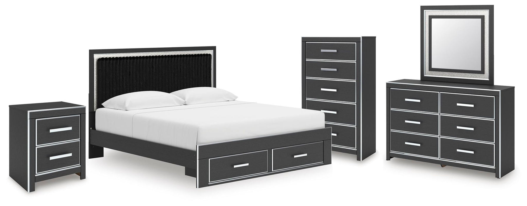 Zuraleus - Storage Bedroom Set – 5 Piece Bedroom Sets by Signature Design by Ashley® at Furniture Wholesale Plus , Nashville furniture store
