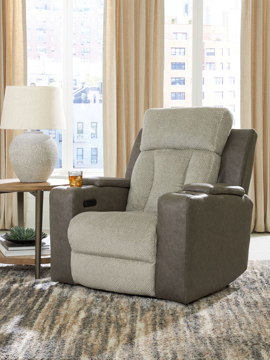 WhipLash - Power Recliner With Adj Headrest - Sisal – Reclining Chairs by Signature Design by Ashley® at Furniture Wholesale Plus , Nashville furniture store