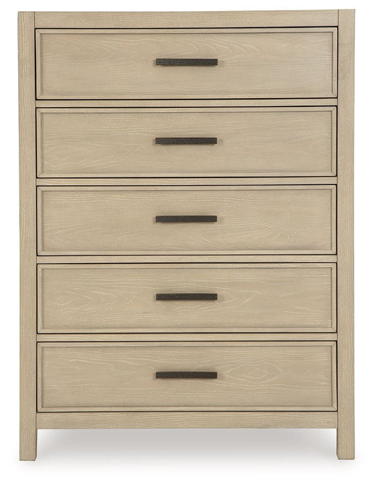 Calmoro - Five Drawer Chest - Gray – Accent Chests by Ashley® at Furniture Wholesale Plus , Nashville furniture store