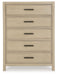 Calmoro - Five Drawer Chest - Gray – Accent Chests by Ashley® at Furniture Wholesale Plus , Nashville furniture store