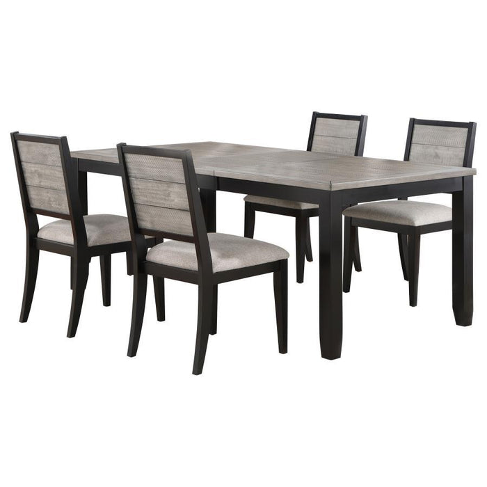 Elodie - Rectangular Extension Leaf Dining Set - Premium 5 Piece Dining Room Sets from Coaster Fine Furniture - Just $1109! Shop now at Furniture Wholesale Plus  We are the best furniture store in Nashville, Hendersonville, Goodlettsville, Madison, Antioch, Mount Juliet, Lebanon, Gallatin, Springfield, Murfreesboro, Franklin, Brentwood