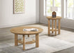 Ottowa - Round Wood Coffee Table Set – Table Sets by Coaster Fine Furniture at Furniture Wholesale Plus , Nashville furniture store