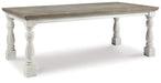 Havalance - Rectangular Dining Room Table - White / Gray – Dining Tables by Millennium® by Ashley at Furniture Wholesale Plus , Nashville furniture store