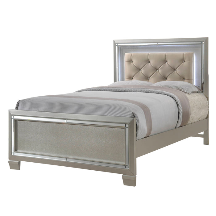 Platinum - Youth Platform Bedroom Set – 3 Piece Bedroom Sets by Elements International at Furniture Wholesale Plus , Nashville furniture store