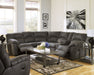 Tambo - Reclining Sectional – Reclining Sectionals by Signature Design by Ashley® at Furniture Wholesale Plus , Nashville furniture store