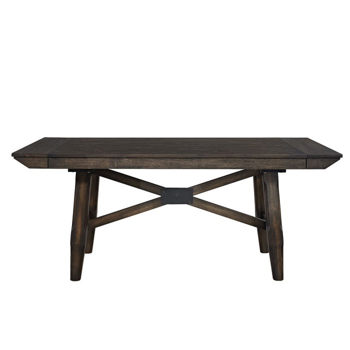 Double Bridge - Trestle Table Set – 5 Piece Dining Room Sets by Liberty Furniture at Furniture Wholesale Plus , Nashville furniture store