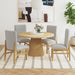 Portland - Rectangular Dining Room Set – 5 Piece Dining Room Sets by Elements International at Furniture Wholesale Plus , Nashville furniture store