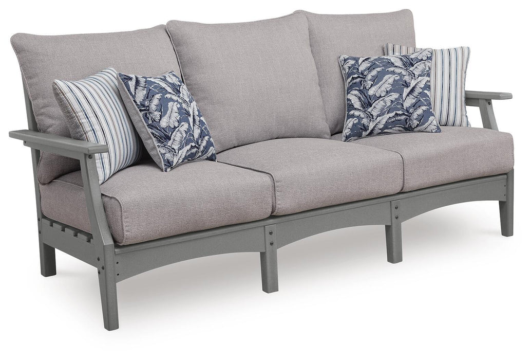 Cove Beach - Sofa With Cushion - Gray – Sofas by Signature Design by Ashley® at Furniture Wholesale Plus , Nashville furniture store