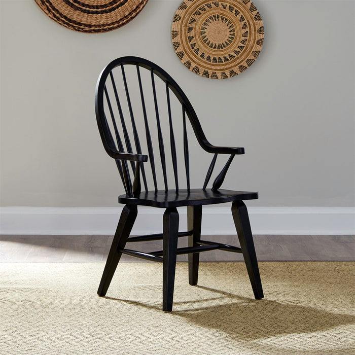 Hearthstone Ridge - Windsor Back Arm Chair – Arm Chairs by Liberty Furniture at Furniture Wholesale Plus , Nashville furniture store