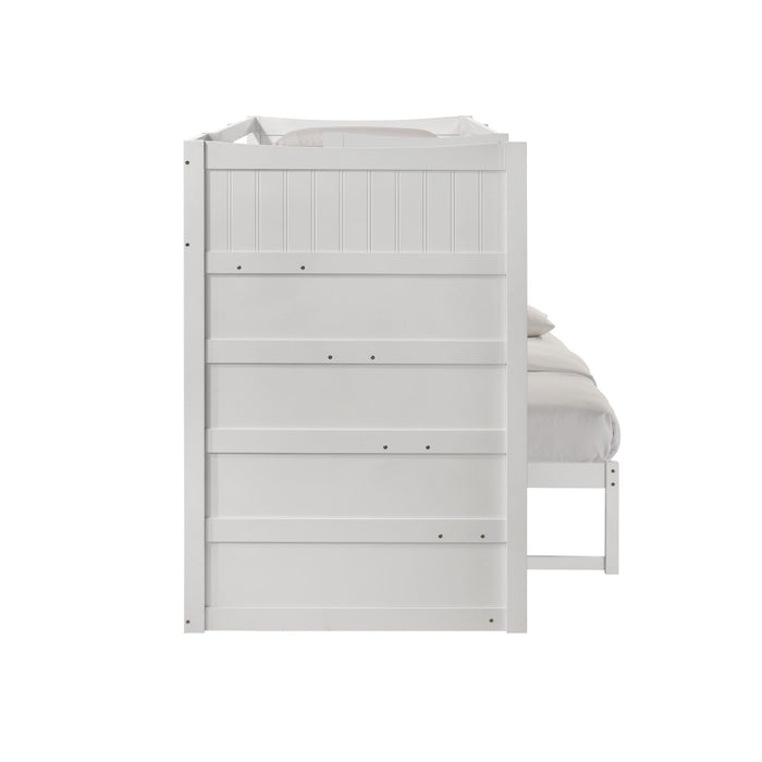 Sami - Step Bunk With Left Headboard – Bunk Beds by Elements International at Furniture Wholesale Plus , Nashville furniture store