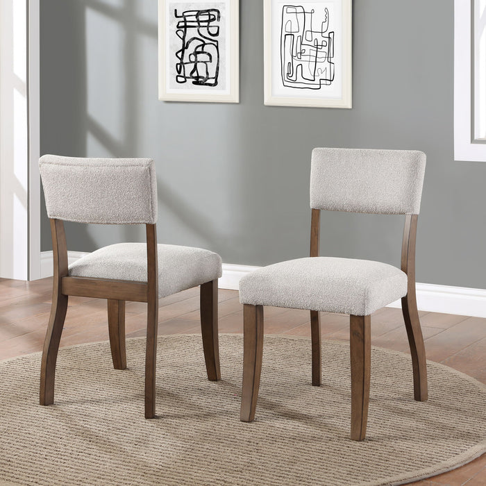Wade - Side Chair (Set of 2) - White – Chair Sets by Steve Silver Furniture at Furniture Wholesale Plus , Nashville furniture store