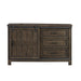 Thornwood Hills - Barn Door Dresser - Rock Beaten Brown – Dressers by Liberty Furniture at Furniture Wholesale Plus , Nashville furniture store