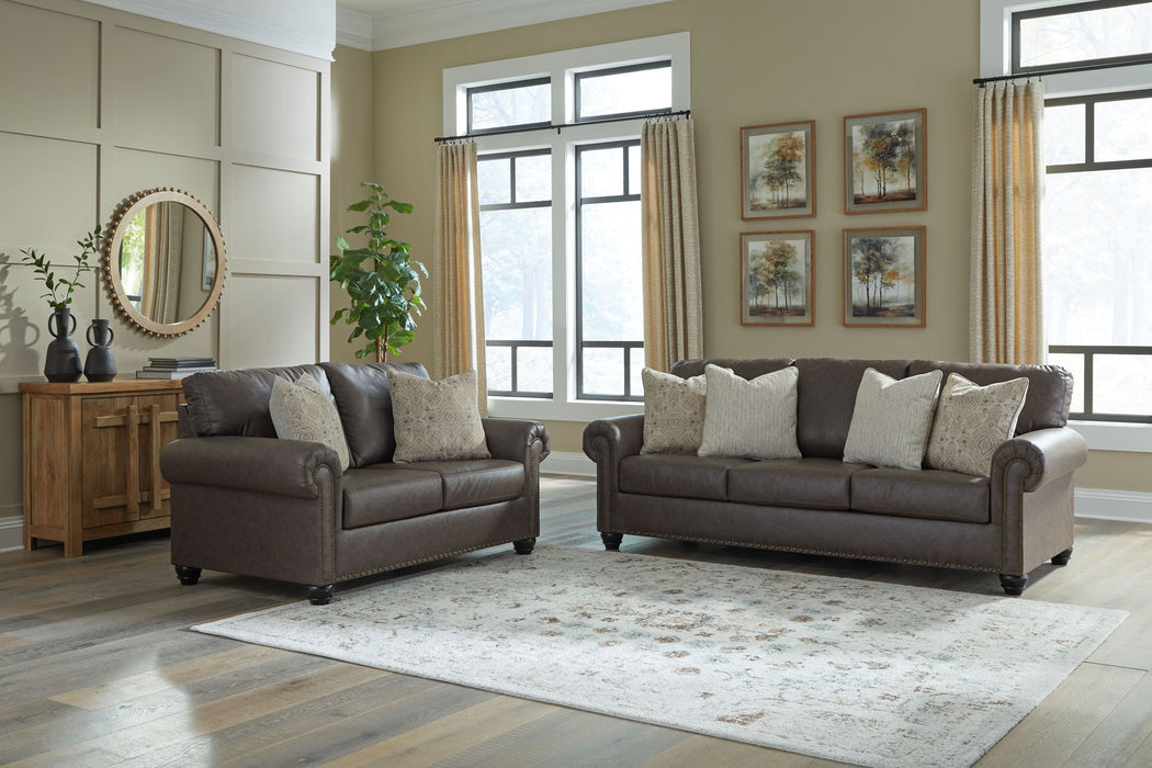 Roxmere - Living Room Set – Stationary Chair & Ottoman by Benchcraft® at Furniture Wholesale Plus , Nashville furniture store
