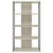 Loomis - 72" 4-Shelf Bookshelf - Whitewashed Gray - Premium Standard Bookcases from CoasterEssence - Just $329! Shop now at Furniture Wholesale Plus  We are the best furniture store in Nashville, Hendersonville, Goodlettsville, Madison, Antioch, Mount Juliet, Lebanon, Gallatin, Springfield, Murfreesboro, Franklin, Brentwood