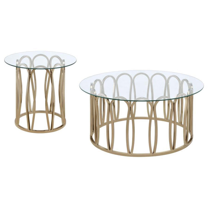 Monett - Coffee And End Table Set – Table Sets by Coaster Fine Furniture at Furniture Wholesale Plus , Nashville furniture store