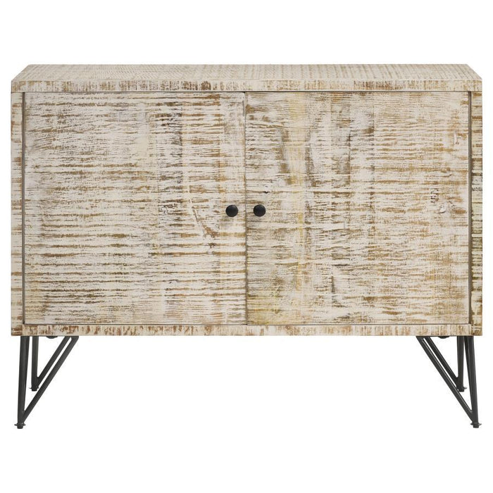 Eileen - 2 Door Wood Storage Accent Cabinet – Accent Cabinets by CoasterEssence at Furniture Wholesale Plus , Nashville furniture store