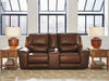 DeepWakes - Power Reclining Loveseat / Console / Adjustable Headrest – Reclining Loveseats by Signature Design by Ashley® at Furniture Wholesale Plus , Nashville furniture store