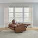 Cameron - Loveseat With Console P3 & ZG - Dakota Saddle – Reclining Loveseats by Liberty Furniture at Furniture Wholesale Plus , Nashville furniture store
