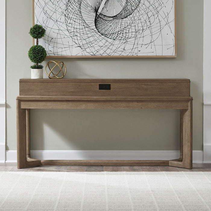 Ballentine - Console Bar Table - Weathered Bronze – Console Tables by Liberty Furniture at Furniture Wholesale Plus , Nashville furniture store