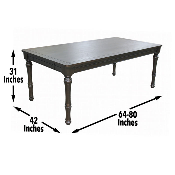 Linnett - Dining Table - Dark Brown – Dining Tables by Steve Silver Furniture at Furniture Wholesale Plus , Nashville furniture store