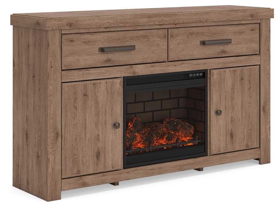 Garistyn - TV Stand With Fireplace Option – TV Stands by Signature Design by Ashley® at Furniture Wholesale Plus , Nashville furniture store