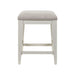 Berkley Square - Upholstered Console Stool - Linen & Khaki – Counter Height (24"-27") by Liberty Furniture at Furniture Wholesale Plus , Nashville furniture store