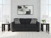 Jasmine Peaks - Sofa - Coal – Stationary Sofas by Benchcraft® at Furniture Wholesale Plus , Nashville furniture store