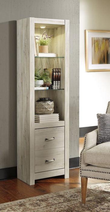 Bellaby - Entertainment Center - TV Stand With Faux Firebrick Fireplace Insert - Whitewash – Entertainment Centers by Signature Design by Ashley® at Furniture Wholesale Plus , Nashville furniture store