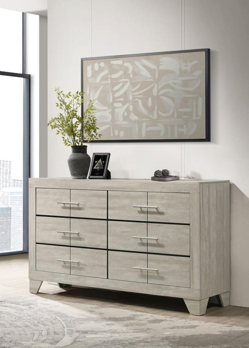 Trenton - 6-Drawer Dresser – Dressers by Coaster Fine Furniture at Furniture Wholesale Plus , Nashville furniture store
