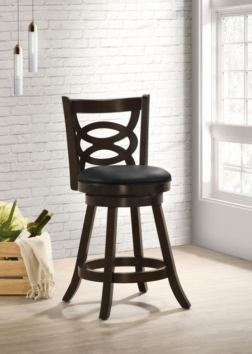 Calecita - Wood Swivel Counter Stool (Set of 2) - Premium Stool Sets from CoasterEssence - Just $309! Shop now at Furniture Wholesale Plus  We are the best furniture store in Nashville, Hendersonville, Goodlettsville, Madison, Antioch, Mount Juliet, Lebanon, Gallatin, Springfield, Murfreesboro, Franklin, Brentwood