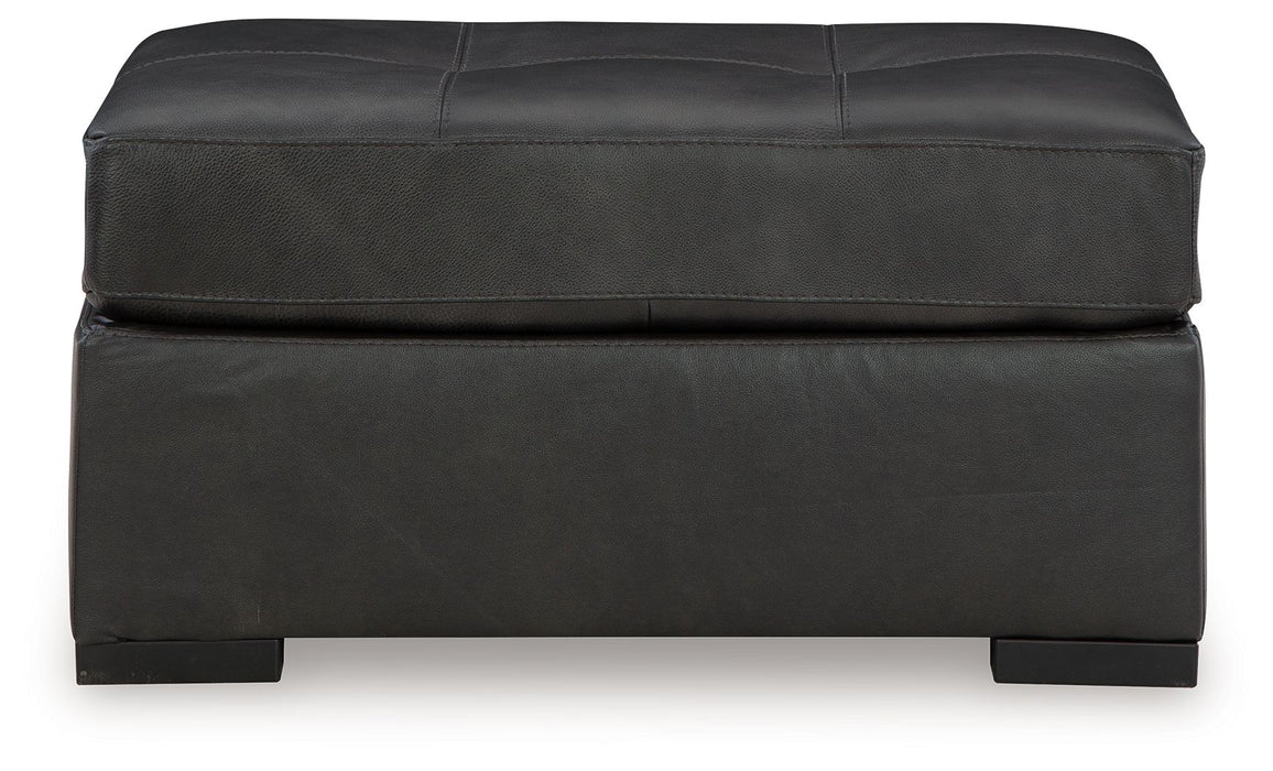 Brindley Pier - Oversized Accent Ottoman - Fog – Accent Ottomans by Signature Design by Ashley® at Furniture Wholesale Plus , Nashville furniture store